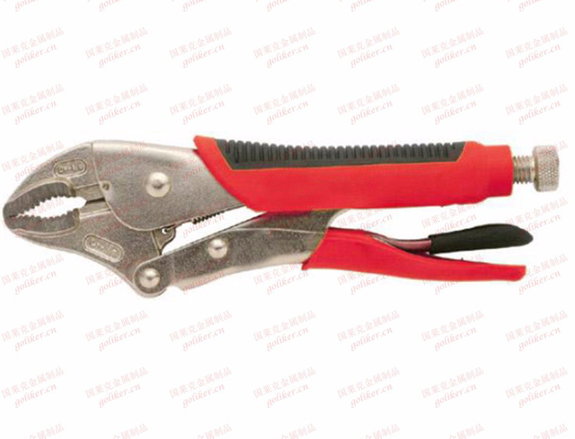 C Plier of Hardened Straight Teeth