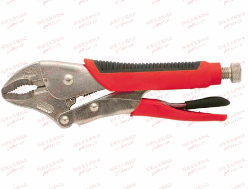 C Plier of Hardened Straight Teeth