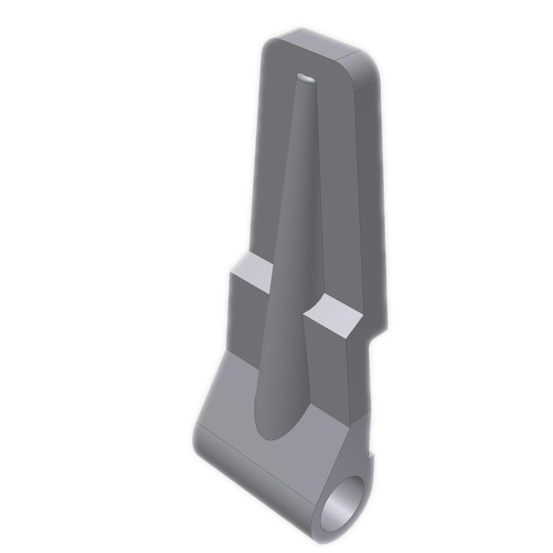 Raw Support Hinge of Container Fitting