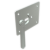 Zinc Plated Left Lock Francia Type with Keeper for Container Fitting