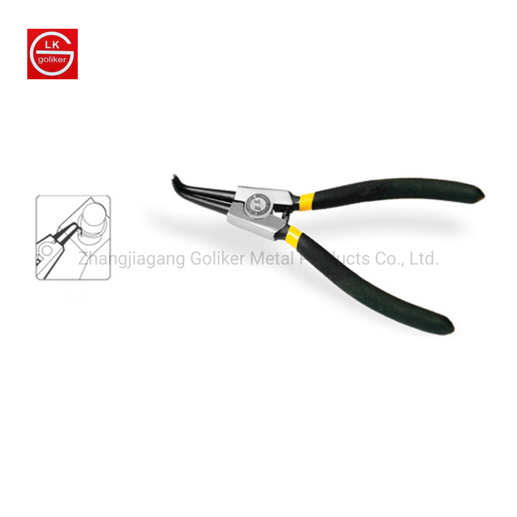 External Circlip Plier Straight with Dipping Shank