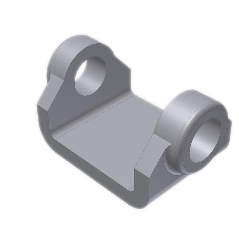 Raw Support Hinge High H=30 for Container Fitting