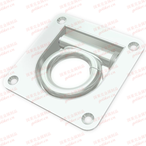 Zinc Plated Lashing Ring with S. Steel Spring