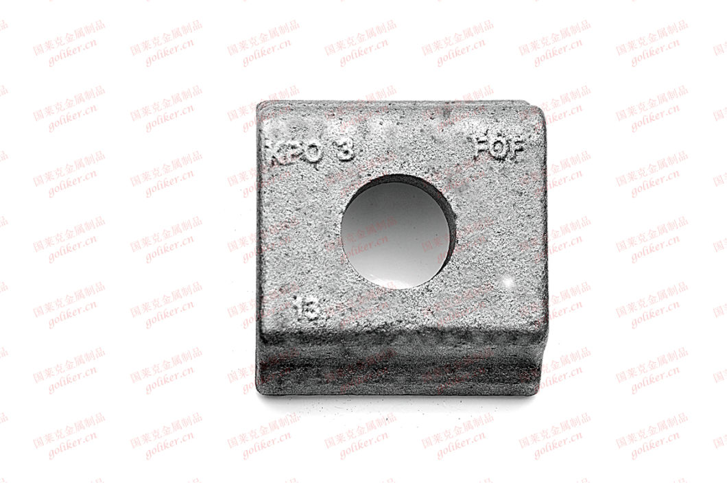 9116 Upper Plate for Rail Fastening