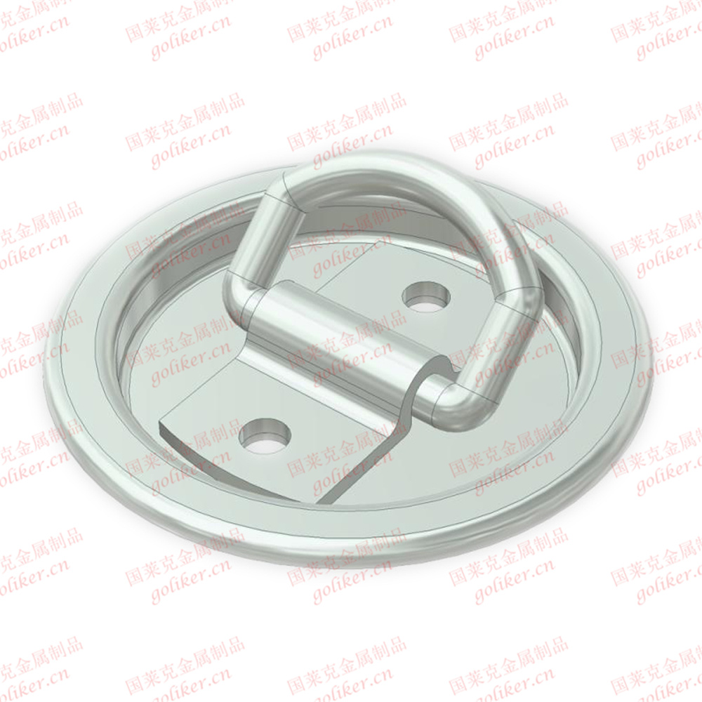 Zinc Plated Recessed Round Lashing Ring