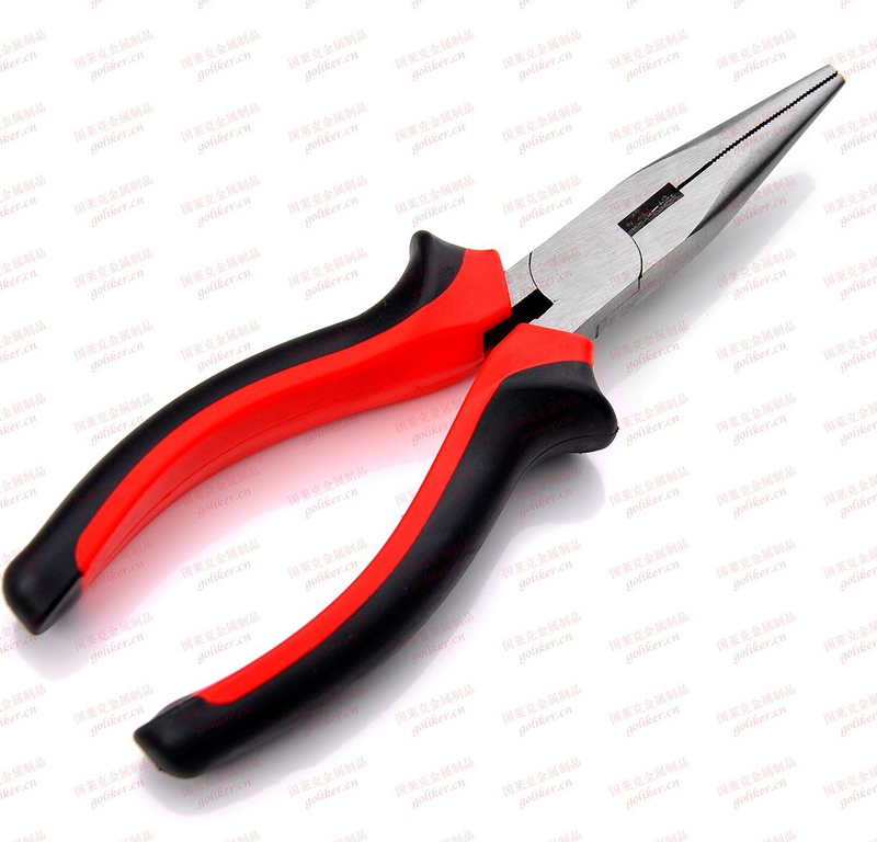 Fine Polishing Long Nose Plier with Sleeve Shank