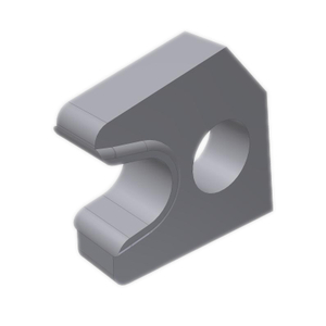 Zinc Raw Support Bar of Container Fitting