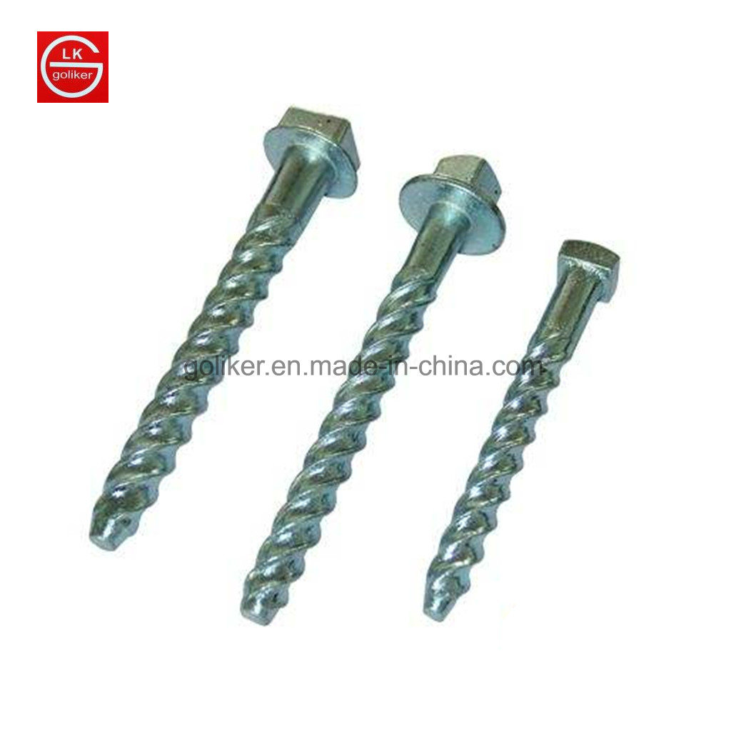 Railway Screw Spike Suitable for Rail Fastening