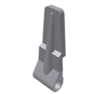 Raw Medium Hinge for Container Fitting