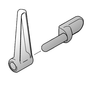 Convex Hot Forged Hinge and Pin for Container