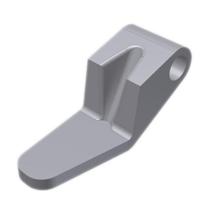 Raw Bilateral Hinge for Container Fitting