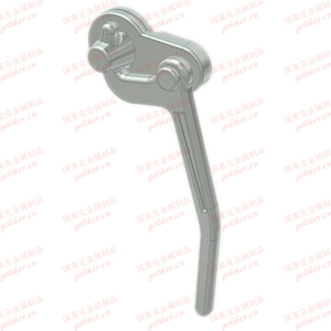 Zinc Plated Right Lock Francia Type with Keeper