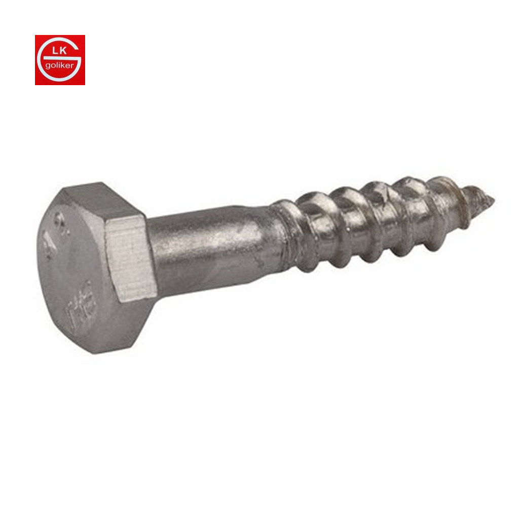 Sleeper Screw Spike of Rail Fastening