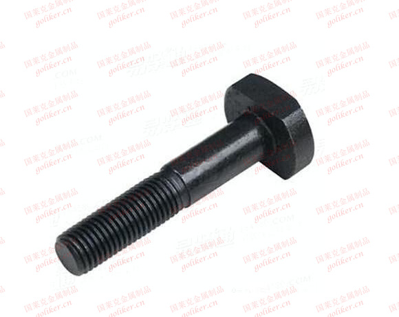 Railway Heavy Hex Bolt Black Plain