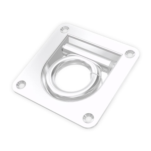 Zinc Plated Lashing Ring Big Along with Spring