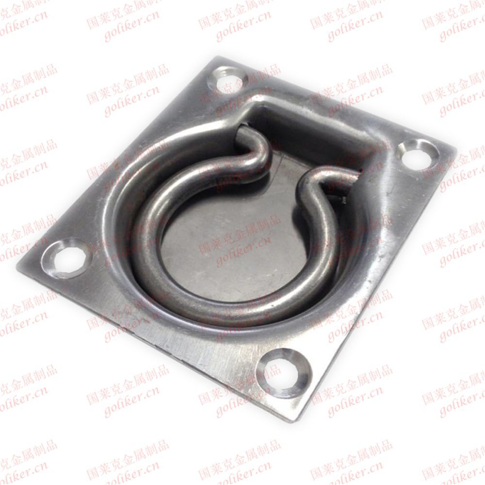 Metal Steel Lashing Ring Big with Spring