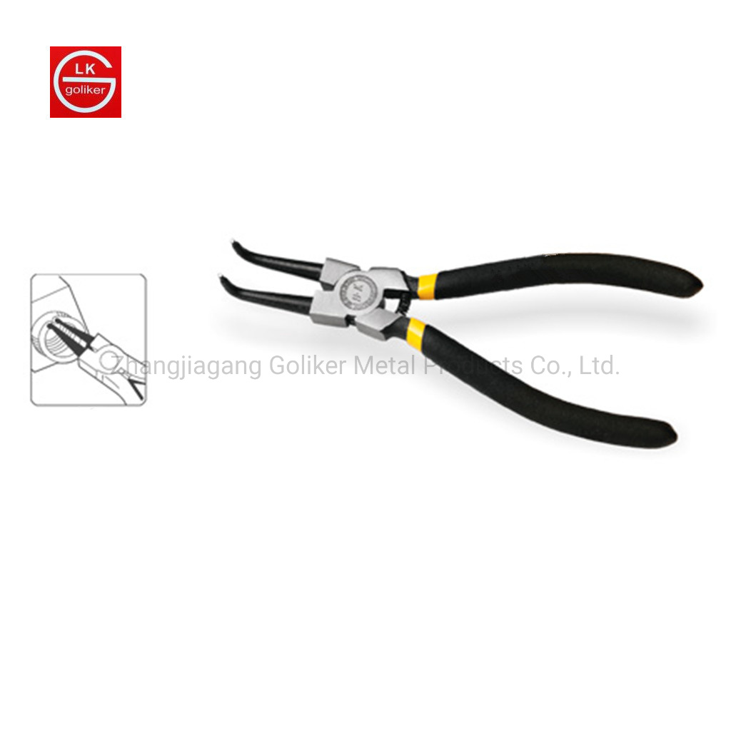 External Circlip Plier Straight with Dipping Shank