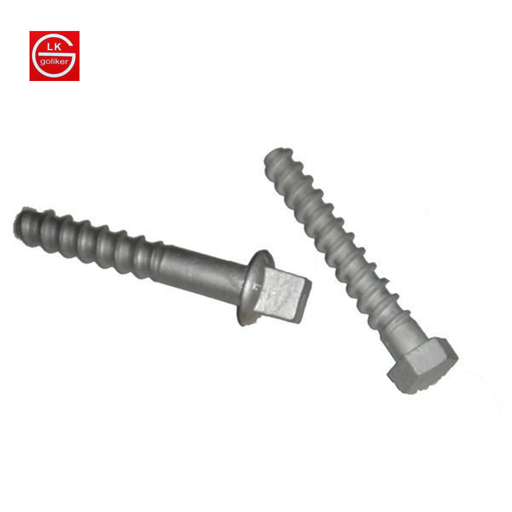 Sleeper Screw Spike of Rail Fastening