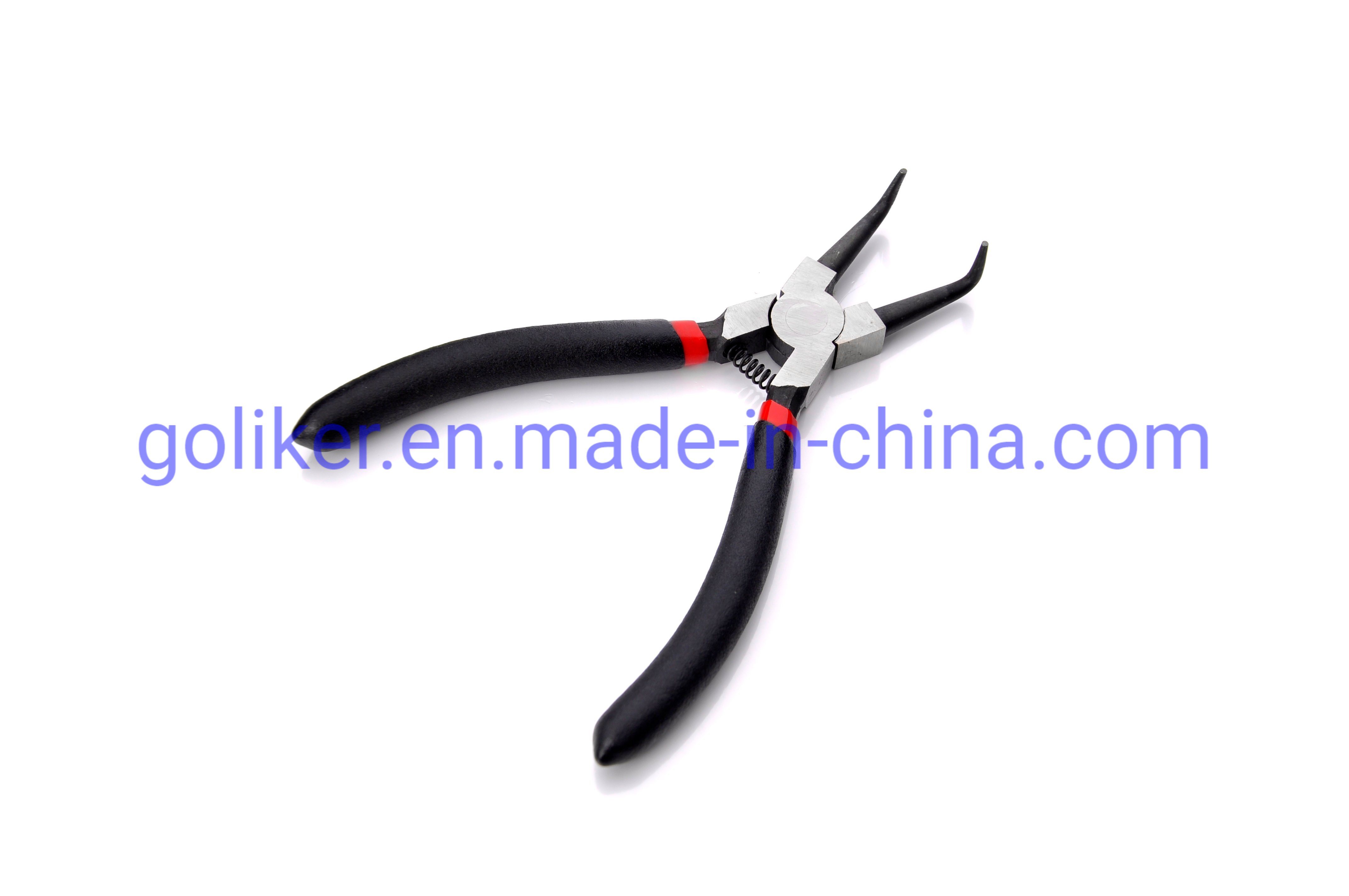 Hand Tool Bent Straight Circlip Pliers