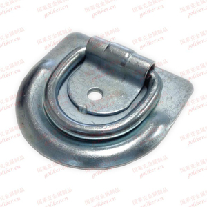 Zinc Plated Lashing Ring with One Hole