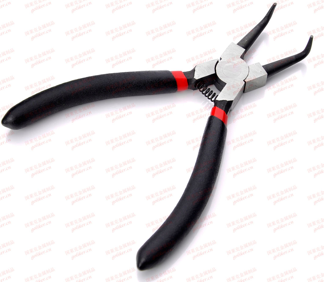 Internal Circlip Plier Angled with Plastic Stick