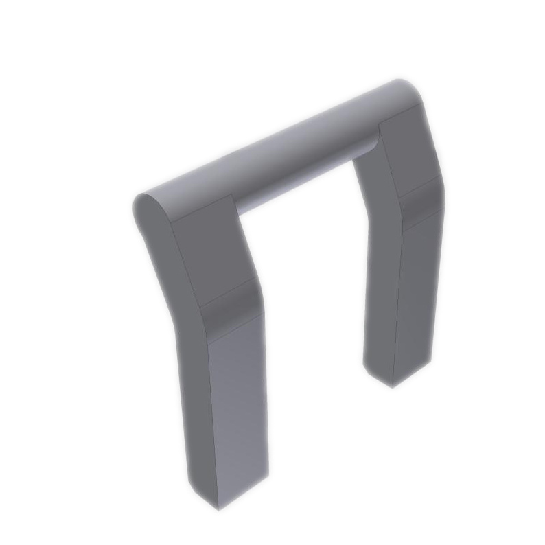 Raw Support Hinge High H=30 for Container Fitting