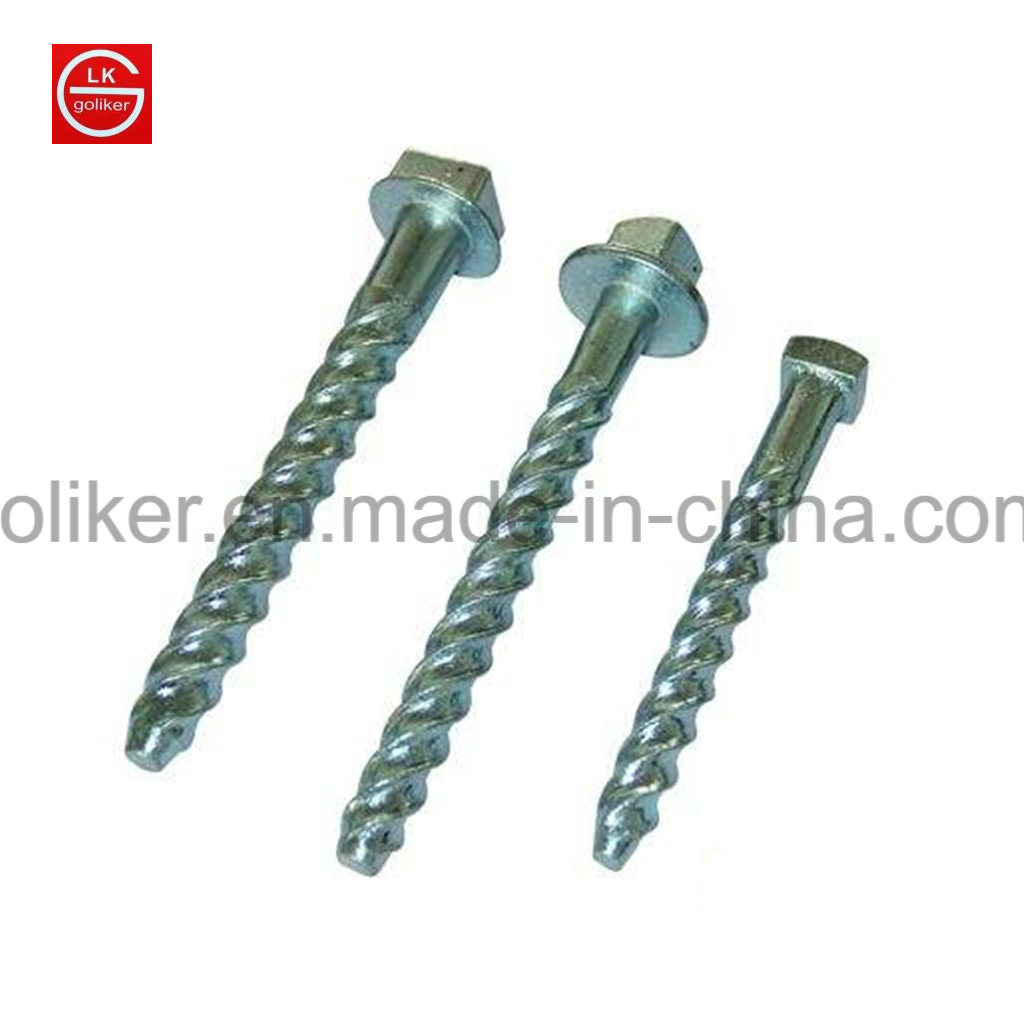 Railway Screw Spike Suitable for Rail Fastening