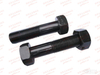 Railway Heavy Hex Bolt Black Plain