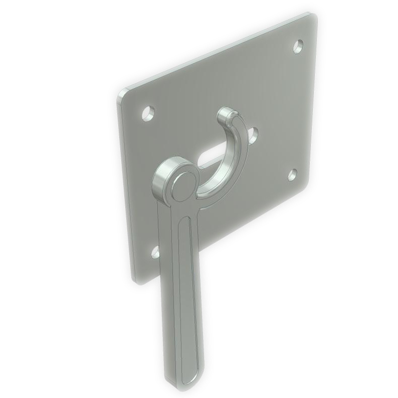 Raw Lock Marottina Type with Pillar for Container Fitting