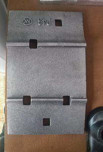 Cast Metal Rail Tie Plate